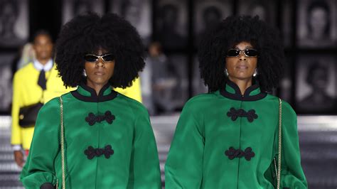 Seeing Double: Gucci Sent 68 Sets Of Identical Twins Down Its 